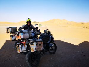 Viaje en moto por Marruecos