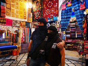 Tienda de telas en Chaouen
